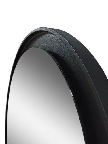 Зеркало в ванную Art&Max NAPOLI AM-Nap-600-DS-F 60х60 цвет черный матовый - фото 3