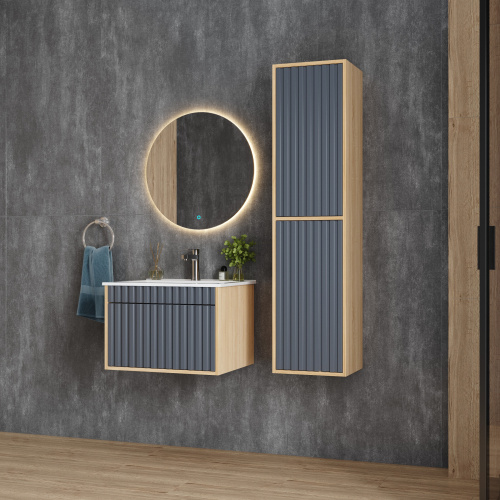 Тумба под раковину Onika Дайлер 106151 59х46х40 подвесная - фото 4