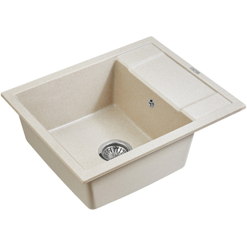 Кухонная мойка Paulmark FLUGEN 50-600 PM216050-BE 60х50 цвет бежевый - фото 2
