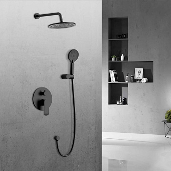 Душевая система Vincea Esse VSFW-1E1MB встраиваемая в стену