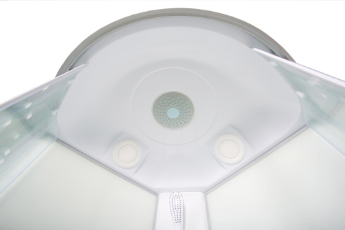 Душевая кабина AvaCan L910EL 100х100 четверть круга с крышей ориентация универсальная - фото 5