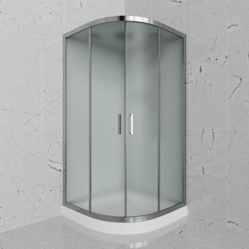 Душевая кабина Frank 200777 80х80 с крышей ориентация универсальная - фото 2