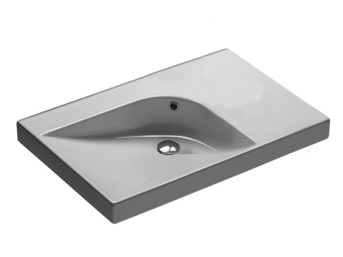 Раковина из санфаянса Hatria GRANDANGOLO Y0XK01 75х50 подвесная цвет белый