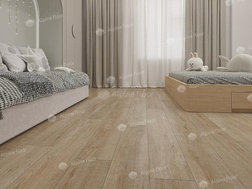 Кварцвиниловая плитка Alpine Floor Ultra ECO 5-39 Дуб Амбер толщина 0.2 см 43 класс 1219,2х184,15 - фото 5