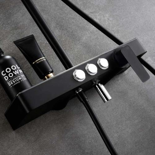 Душевая стойка Melana Male F610501B MALE настенная - фото 4