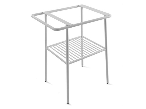 Консоль под раковину Scarabeo Fuji 6005/NROP 59х44х75 напольная цвет черный