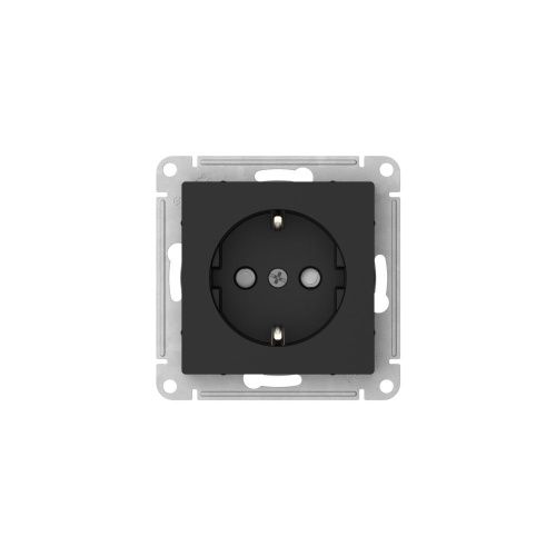 Розетка с заземлением со шторками 16А Systeme Electric AtlasDesign (АтласДесигн) ATN001045S - фото 4