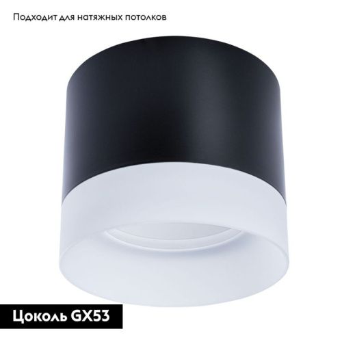 Светильник потолочный Arte Lamp Castor (Цастор) A5554PL-1BK - фото 2