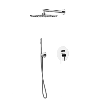 Душевая система Gattoni CIRCLE TWO 9190/PDC0 (аналог 9090/PDC0) встраиваемая хром