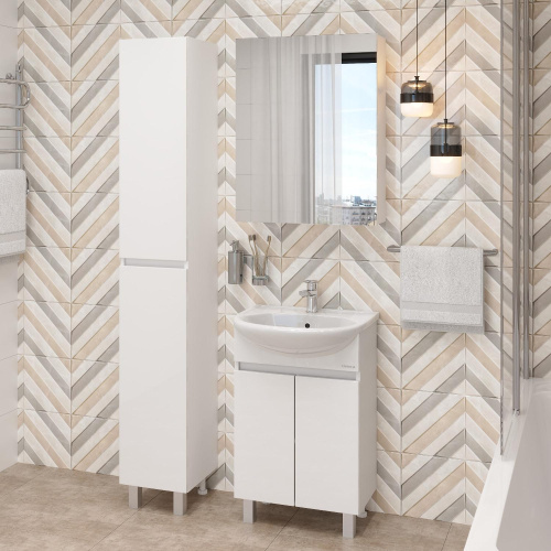 Тумба под раковину Onika Милтон 105036 49х30х68 напольная - фото 5