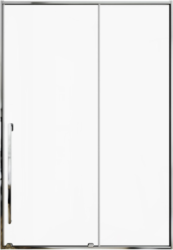 Душевая дверь Allen Brau Fantasy 3.11008.00 140х200 стекло прозрачное профиль хром глянцевый - фото 2