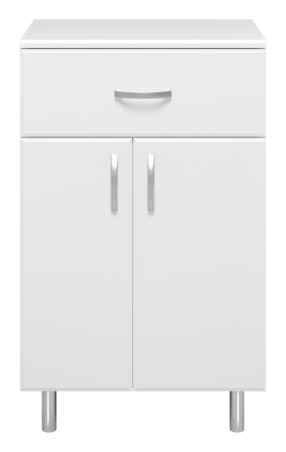 Тумба Misty Э-Люс07050-011Бк 50х35х72 напольная цвет белый - фото 2