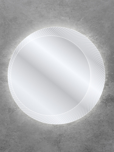 Зеркало с подсветкой Cezares CZR-SPC-D1000-LED 100х100 подвесное - фото 5