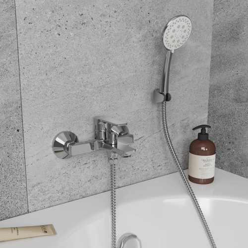 Смеситель для ванны Rush Madeira MA3245-44 настенный хром - фото 3