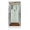 Душевая кабина AvaCan V9015 90х90 квадратная с крышей ориентация универсальная