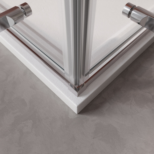 Душевой уголок Cezares LINER LINER-AH-2-120/90-C-Cr-R 120х90 стекло прозрачное профиль хром глянцевый без поддона - фото 4