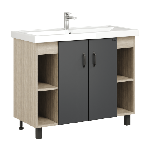 Тумба под раковину Onika Тимбер 110010 97х45х68 напольная