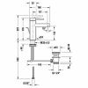 Смеситель Duravit Circle CE1020001C46 на раковину черный