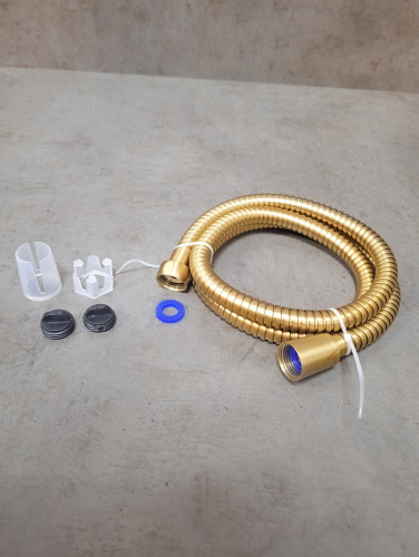 Шланг для душа AltroBagno BM AltroBagnoSH071704BG золото матовое - фото 5