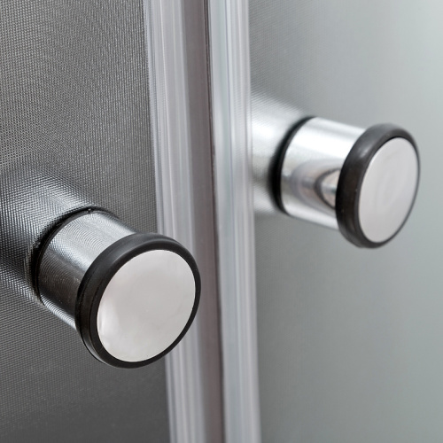 Душевая кабина AvaCan B90SLEDBLACK 90х90 четверть круга с крышей ориентация универсальная - фото 4