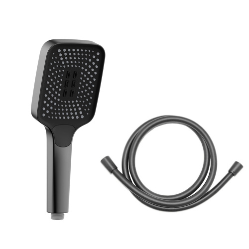 Душевой гарнитур Vincea VSHN-41HGM настенный вороненая сталь