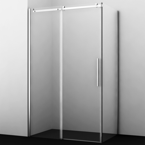 Душевой уголок Wasserkraft 58R36 140х90 стекло прозрачное профиль хром глянцевый без поддона - фото 3