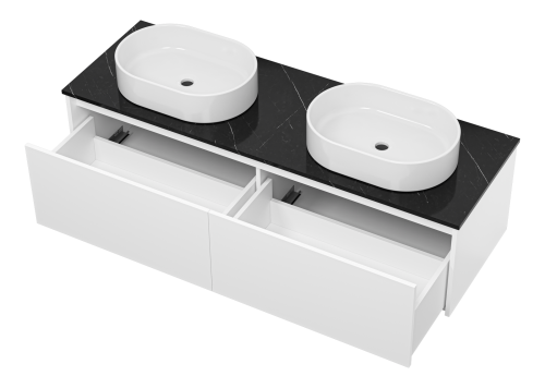 Тумба под раковину Misty Виста П-Вис-09150-012Я 150х50х52 подвесная - фото 4