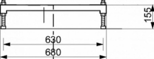 Ножки для ванны Aquanet AQ-00332879 - фото 2