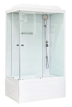 Душевая кабина Royal Bath ВР RB8120BP5-WT-R 120х80 прямоугольная с крышей ориентация правая