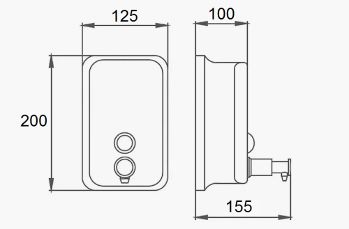 Дозатор D-Lin D201103 - фото 2