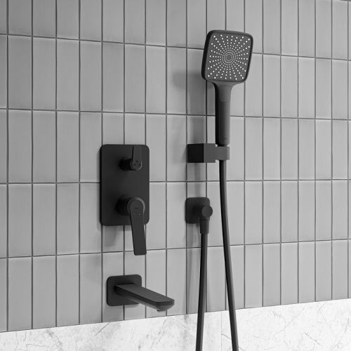 Душевая система IDDIS Parker PARBL03i68 встраиваемая в стену - фото 3