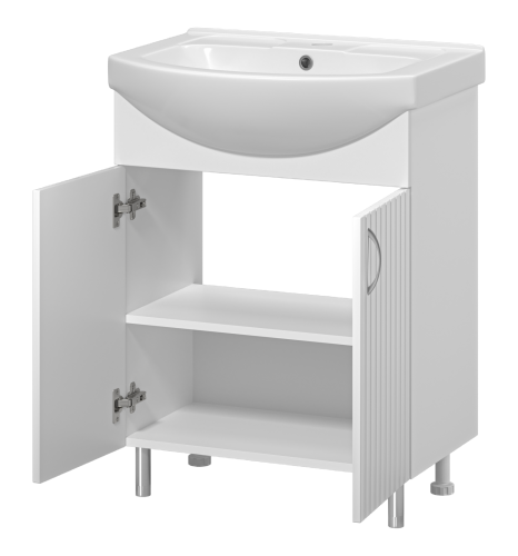 Тумба под раковину Misty Изео Э-Изе01065-021Н 62х36х70 напольная - фото 4