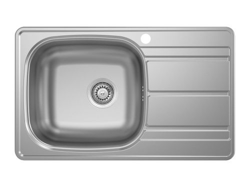 Кухонная мойка Ukinox Спектр SPM788.480 -GT6K 2L 48х79 цвет нержавеющая сталь поверхность матовая - фото 2