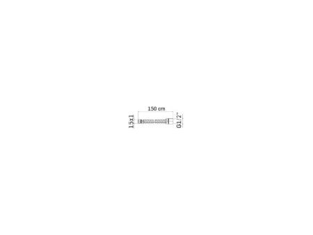 Душевой шланг Mamoli Shower Systems F3290001 хром