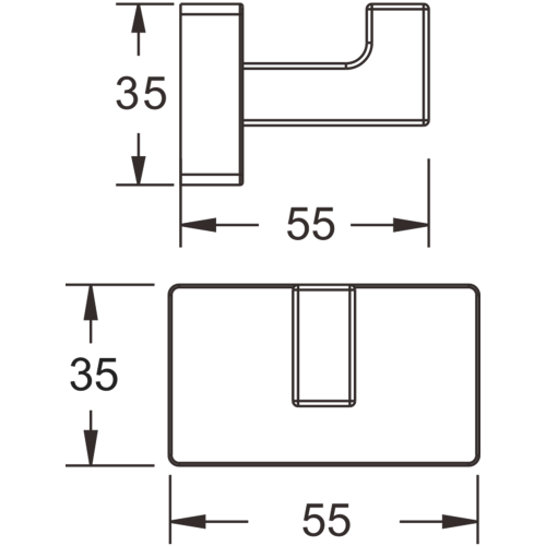 Крючок BELZ B90205-1 - фото 3
