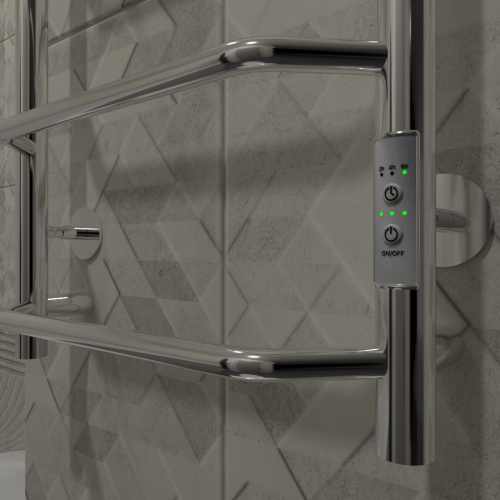 Полотенцесушитель Тругор Пэк Пэксп6/604032 45х60 электрический хром - фото 5