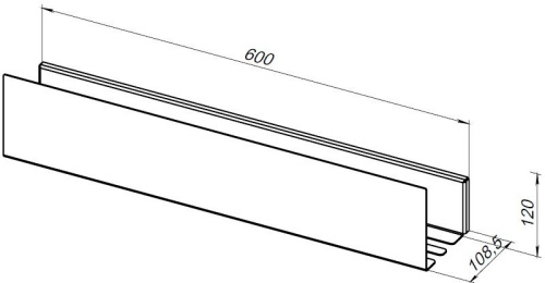 Полка в ванную комнату Aquanet Магнум 00274182 - фото 5