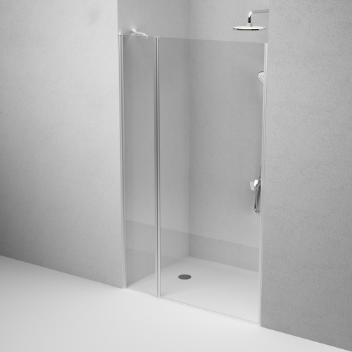 Душевая дверь Am.Pm Sunny W87G-120-1P-MT 120х190 стекло прозрачное профиль хром матовый - фото 5