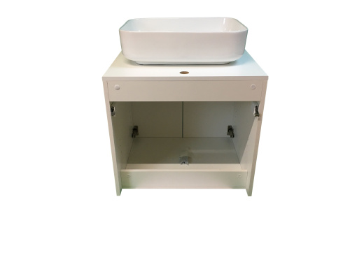 Тумба с раковиной Sintesi STL.W7019_SIN-LVB-APP-409 60х55х50 подвесная цвет белый - фото 3