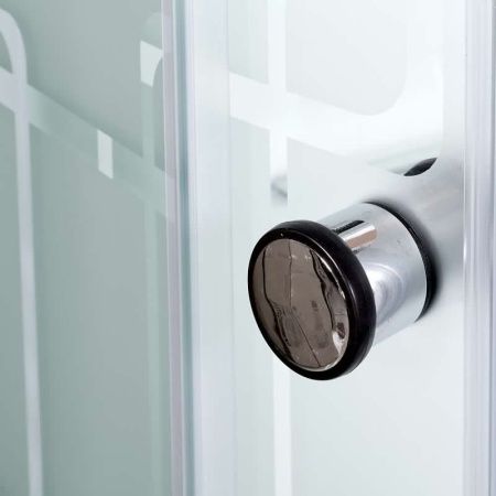 Душевая кабина AvaCan EM1510N 100х100 четверть круга без крыши ориентация универсальная