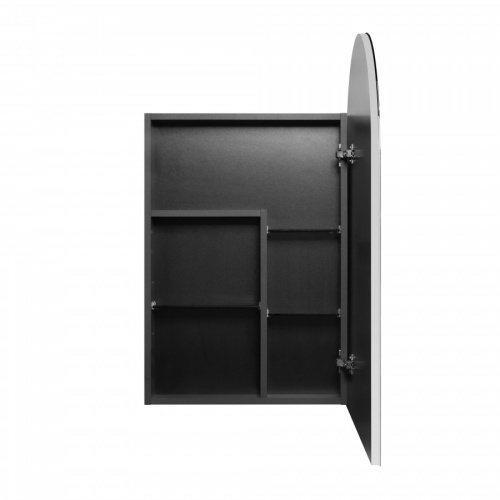 Зеркало-шкаф Aquaton Санта-Барбара 1A286402CB82R 60х13х90 подвесной цвет черный - фото 3