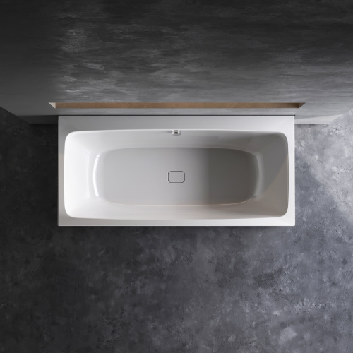 Ванна акриловая Am.Pm Func W84A-150-070W-A 150х70 пристенная прямоугольная без каркаса - фото 3