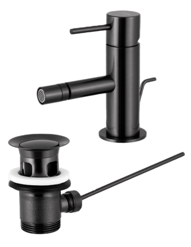 Смеситель Remer X Style X20CFP на биде черный брашированный хром - фото 2