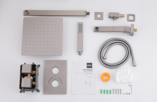 Душевая система ABBER AF8250SP встраиваемая в стену - фото 3