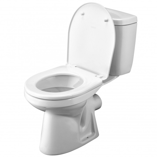 Унитаз-компакт напольный с бачком Santek Анимо 1WH110035 белый с сиденьем каскадный смыв - фото 2
