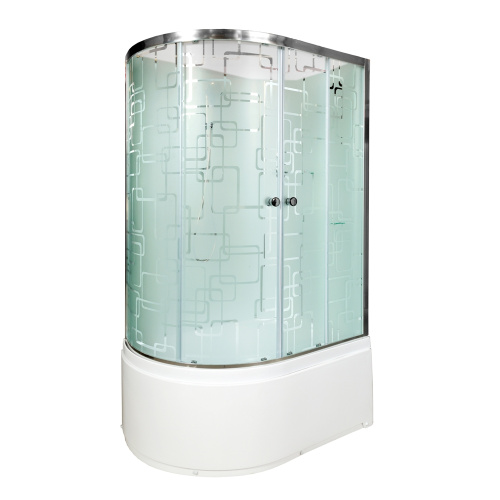 Душевая кабина AvaCan EM5012RN 120х90 асимметричная без крыши ориентация правая - фото 2