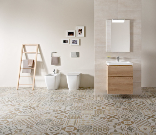 Раковина из сантехнического фарфора Jika Cubito 8104220001049 42х55 подвесная цвет белый - фото 4