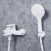 Смеситель для ванны Wasserkraft Mindel 8500 8501 настенный белый