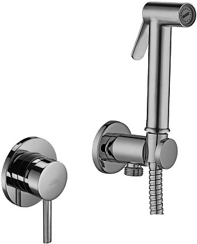 Гигиенический душ со смесителемPaffoni KITDUP110ST встраиваемый в стену сталь