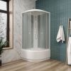 Душевая кабина Parly Effect EF921 90х90 четверть круга с крышей ориентация универсальная